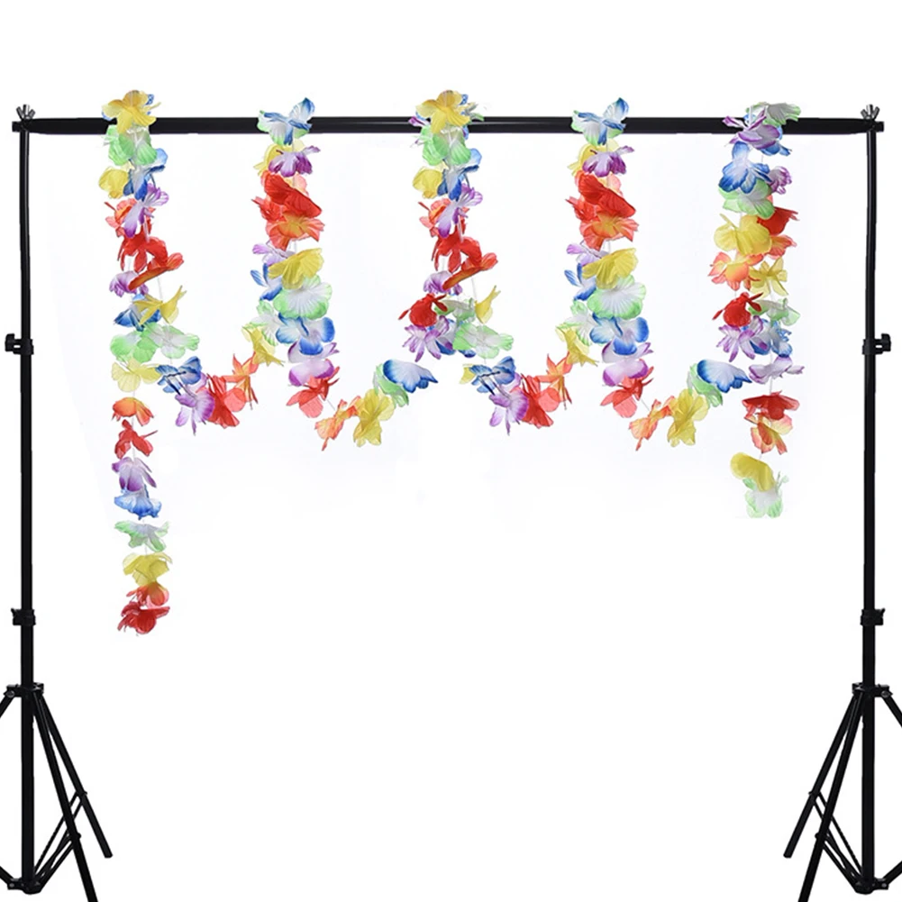 

Ornament Party Wedding Christmas Flower Banner Colorful Tropical Beach Hanging Hawaiian Gifts Home Decor Holiday