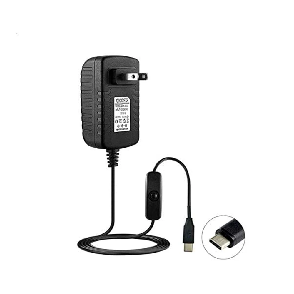 Чехол для Raspberry Pi 4 с алюминиевым металлическим охлаждающим вентилятором 5 в 3A USB C