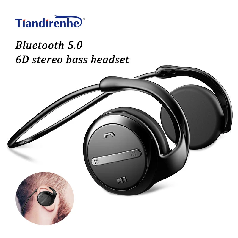 New Wireless bluetooth Hook Headphone Sport Running Stereo Bass Music