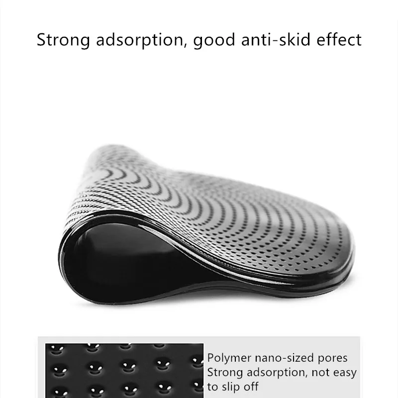 Car Dashboard Sticky Anti-Slip Mat Auto Non-Slip Gel Pad Mobile Phone Perfume Ornaments Sundries Holder Pad Car Interior Styling