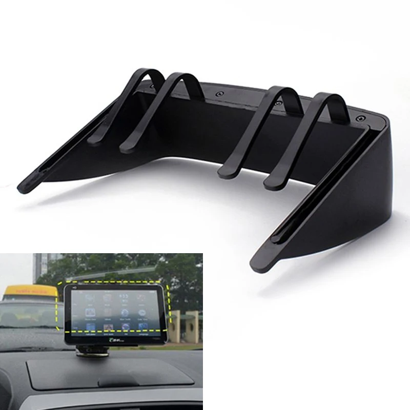 

New 1 PC Black GPS Sunshade Visor For Navigator 7 Inch Car GPS Professional Sun Shade Anti Reflective GPS Screen Visor Hood