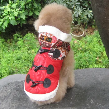 

Pet Clothes Winter Clothes Big Dog Clothes Quilted Cotton Cloth Golden Retriever Big Dog Clothes