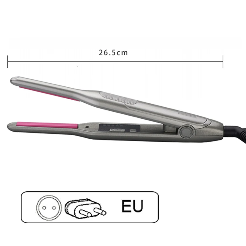 EU Plug Выпрямитель для волос, утюжок для выпрямления Турмалин Керамика волос утюжок для укладки волос Выпрямитель для волос плата обработки нагревательного элемента выпрямитель для волос - Цвет: EU Plug