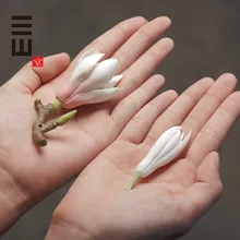 Домашний Декор цветок магнолии чай сувениры ароматные вставки изысканные украшения изменение цвета наборы стол Творческий дзен китайский чай Ул