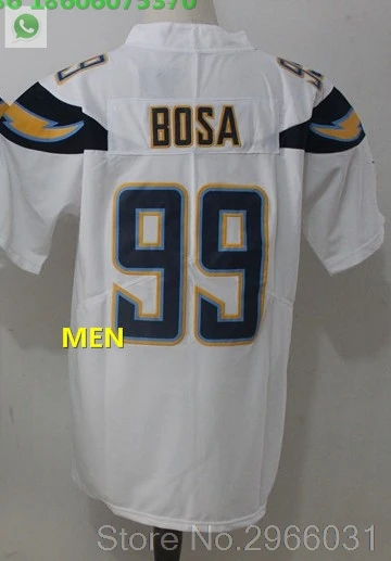 For men А+++ Качественная мужская футболка для взрослых Joey Bosa 99 Philip rions 17 Los Angeles - Цвет: For men