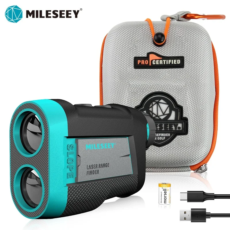 Лазерный дальномер Mileseey PF260 600 м с уклоном вибрацией магнитом перезаряжаемый