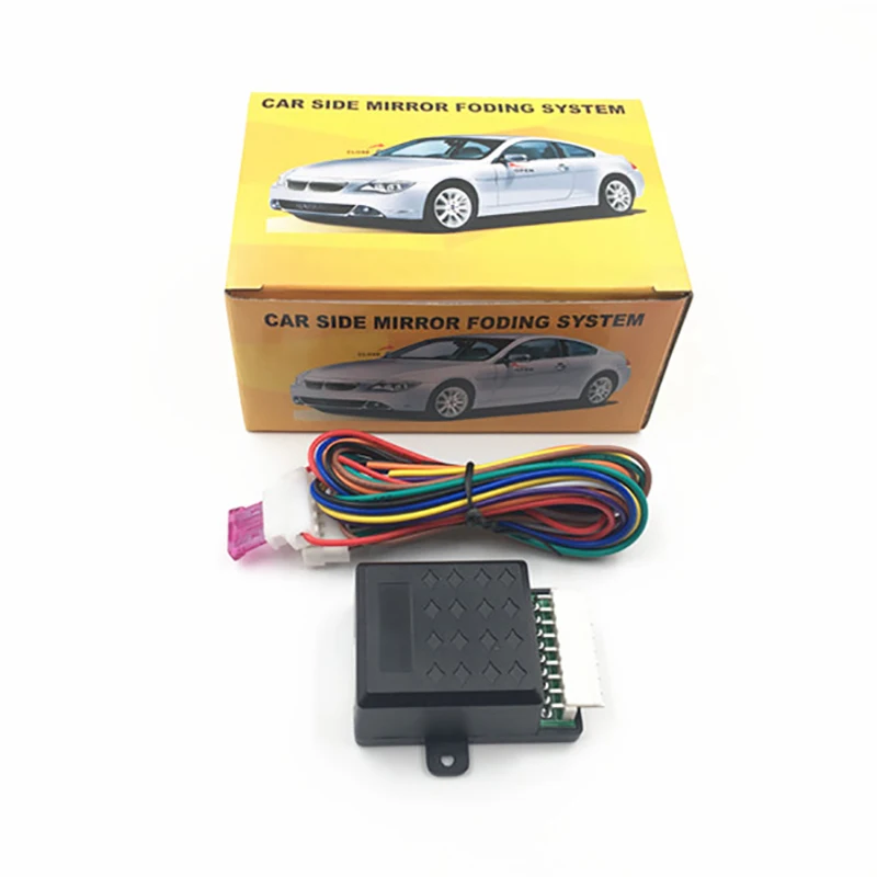 Автомобильная боковая зеркальная папка для заднего вида, распределенное окно, ближе, Открытый комплект, пригодный для Mazda 3/CX-4/CX-3 - Цвет: Черный