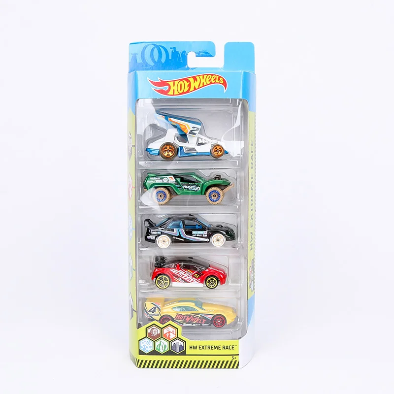 FYL11 Оригинальные 5 упаковок Hotwheels автомобили Hot Wheels 1: 64 Форсаж литые под давлением автомобили из сплава спортивные автомобили Бэтмен скоростная Коллекционная модель - Цвет: FYL11