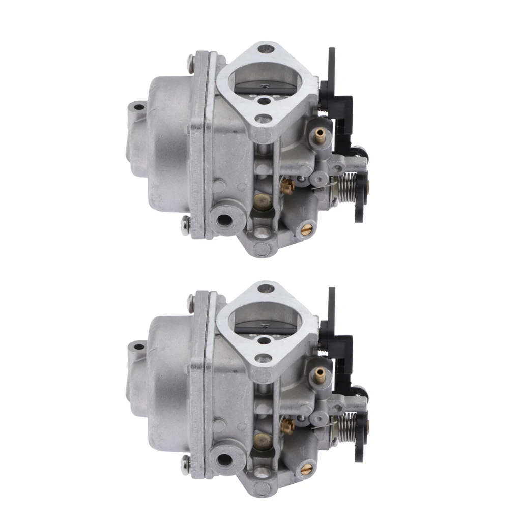 2x Карбюратор Carb в сборе 4 тактный для Tohatsu Nissan Mercury подвесной 4HP 5HP