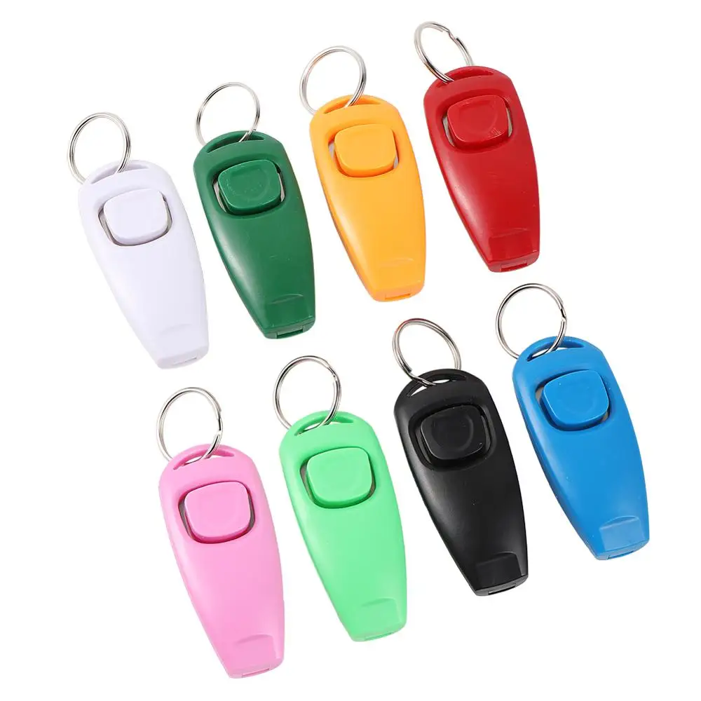 Pet Dog Whistle And Clicker Puppy Stop Barking Training Aid Tool