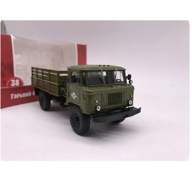 1:43 Металлическая Модель транспортного средства российский грузовик GAZ-66 модель грузовика из сплава Коллекция подарков