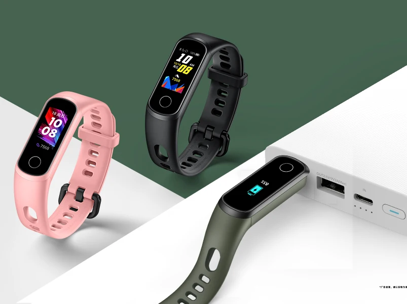 Браслет huawei Honor Band 5i, умный браслет, зарядка через usb, мониторинг крови и кислорода, спортивный фитнес-браслет для бега