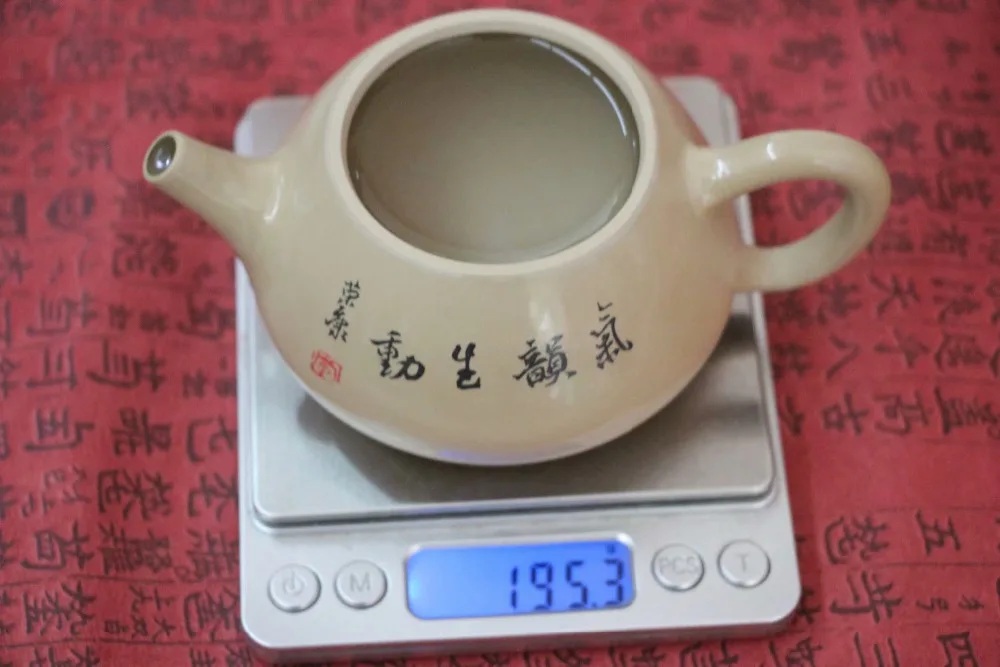 Jian shui ceramic tea pot for puer and black tea Shi Piao Hu из белой глины White Clay teapot number 1