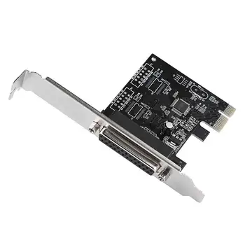 

Converter Controller 25pin Expansion Card Parallel Port Adapter Accessories Computer Mini Durable PCIE To DB25 LPT High Speed