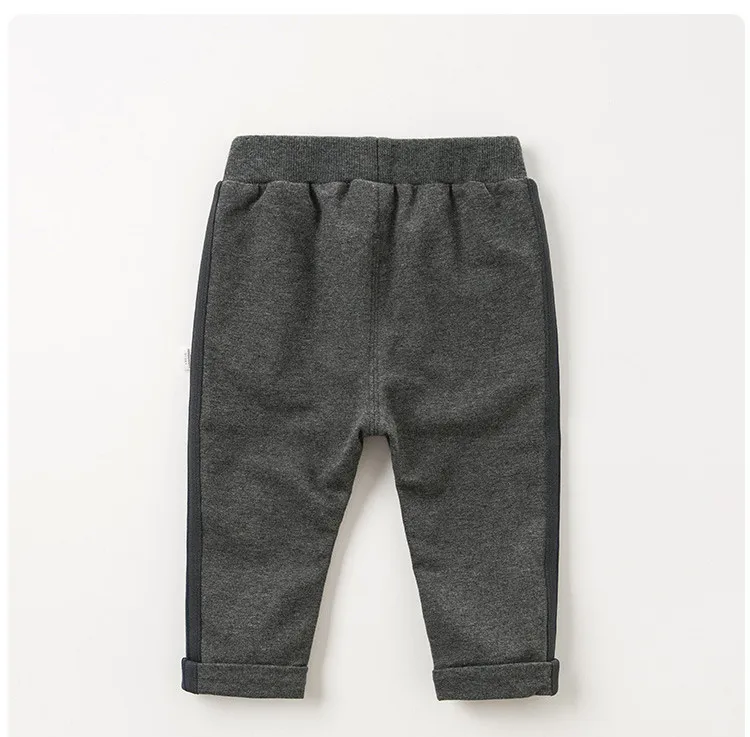 DB12067 dave bella/осенние модные штаны для маленьких мальчиков детские длинные штаны брюки для малышей