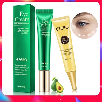 

EFERO Anti Wrinkle Cream Eye Serum Anti Aging Dark Circles Hydrating Dry Skin Against Blue Light Repair Eye Fine Lines Eye Care