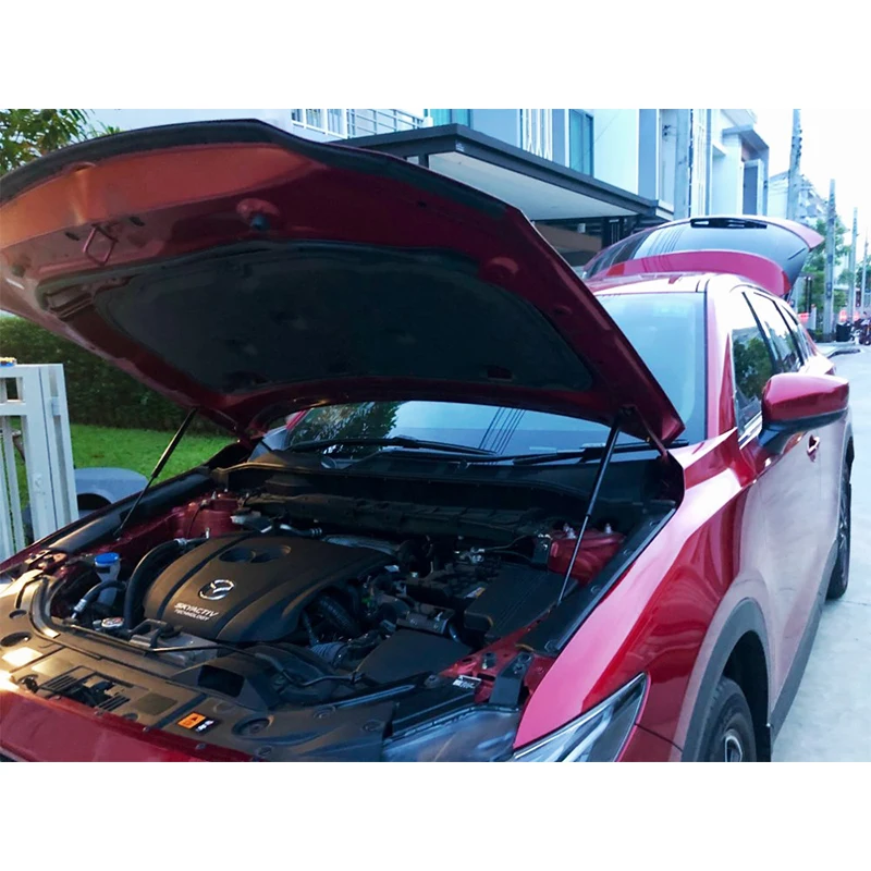 Для Mazda CX-5 CX5 KF передняя крышка капота подъемная Поддержка Гидравлический Газовый пневматический амортизатор стойка стержень автомобильные аксессуары