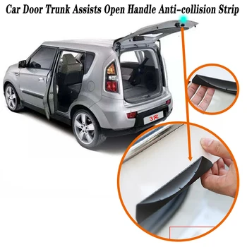 

Car Door Trunk Assists Open Handle Crash Sticker For Volkswagen VW Passat B6 B5 B7 B8 Golf 4 5 7 6 Polo Opel Astra J H Insignia