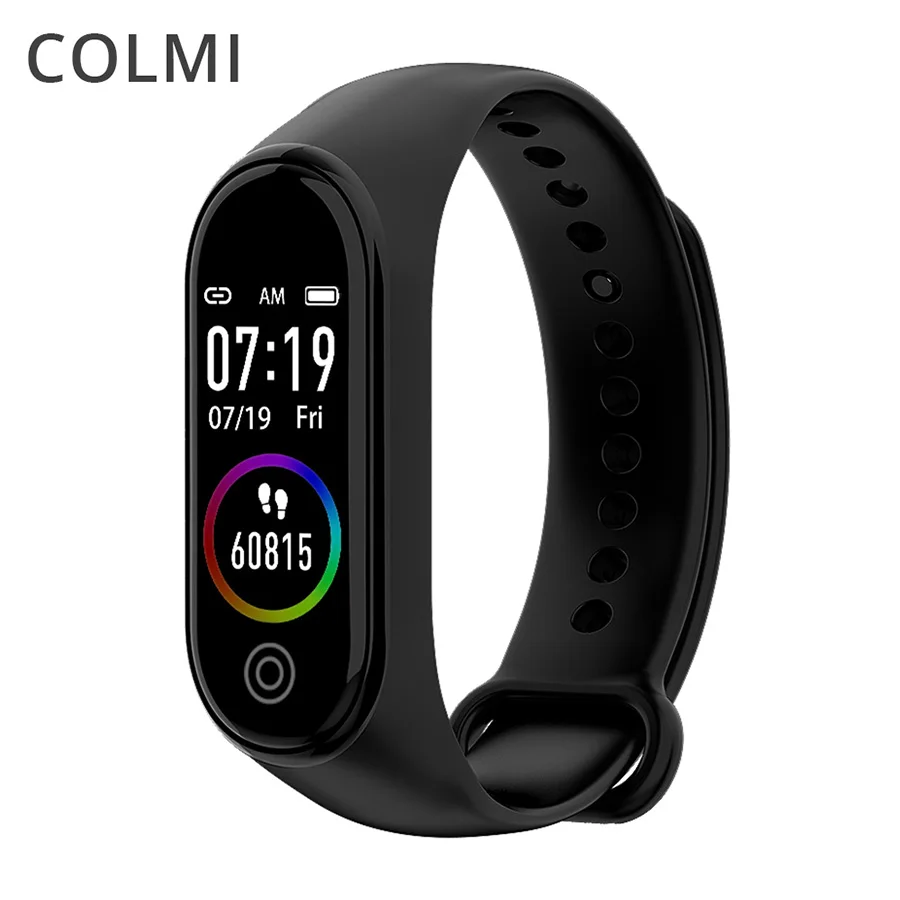  COLMI M4 Plus Color Screen Fitness Tracker IP67 Waterproof Blood Pressure Heart Rate Monitor Smart  - 32921598700