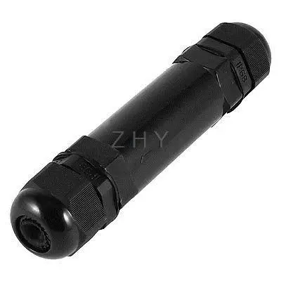 

16-18mm Cables Protector Waterproof IP68 Black Plastic Gland Connector