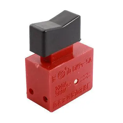 AC220V DC380V 5A DPST мгновенное действие выключатель питания для электрической дрели