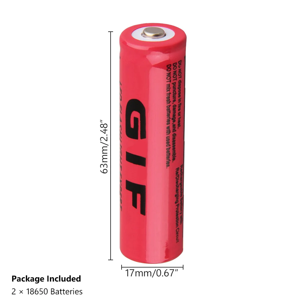 8 шт. 18650 батарея 3 7 v 9800mAh литий ионная аккумуляторная литиевая ионный фонарь с