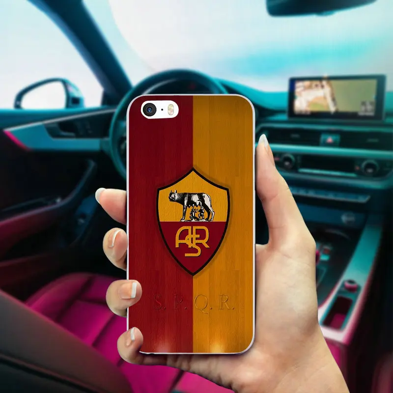 Для iphone 6 чехол Модный как логотип Roma Мягкий ТПУ силиконовый чехол для мобильного телефона s для iphone 8 7 6 6S Plus X 10 5 5S SE 5C 4 4S сумки