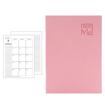

2020 Cute Kawaii Notebook Cartoon Lovely Diary Journal Planner Notepad for Gift Notebook with calendar 48 Sheets