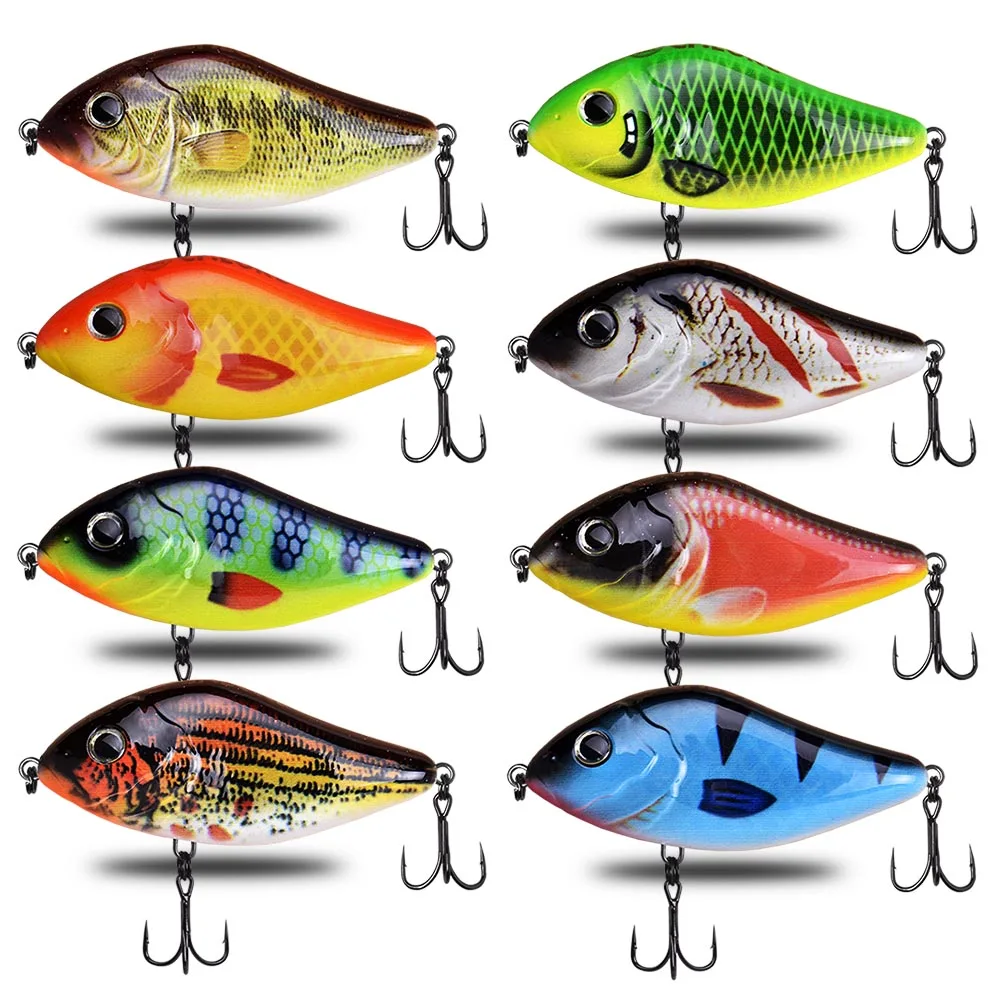 

100mm 49g CF LURE 42Color New Jerk Baits Slow Sinking Fishing Lure Tackle for Dragon Pike Bait Pesca Bass Musky jerk