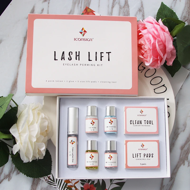 Дропшиппинг Lash lift Kit Makeupbemine перманентные ресницы комплект ICONSIGN Набор для завивки