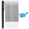 Automatic Fade Pen Kit Disappearing Refill Invisible Blue Ink Gel Magic Pens Calligraphy Board Handwriting practice Tools 1