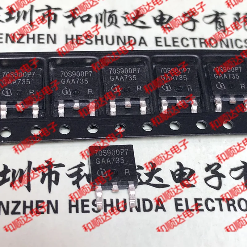 

5pcs/lot 70S900P7 IPD70R900P7S TO-252 700V 12.8A