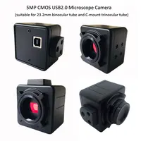 5MP CMOS USB Monocular Binocular Trinocular Microscope Camera Digital Eyepiece HD Industrial Camera for Microscope 2