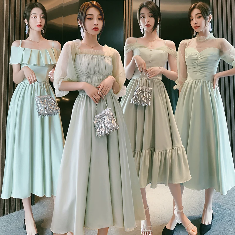 Bridesmaids Dresses Illusion Off The Shoulder Button Sleeveless V-Neck Lace Full Tulle Spaghetti Straps Wedding Party Gown E254 Bridesmaids Dresses Illusion Off The Shoulder Button Sleeveless V-Neck Lace Full Tulle Spaghetti Straps Wedding Party Gown E254