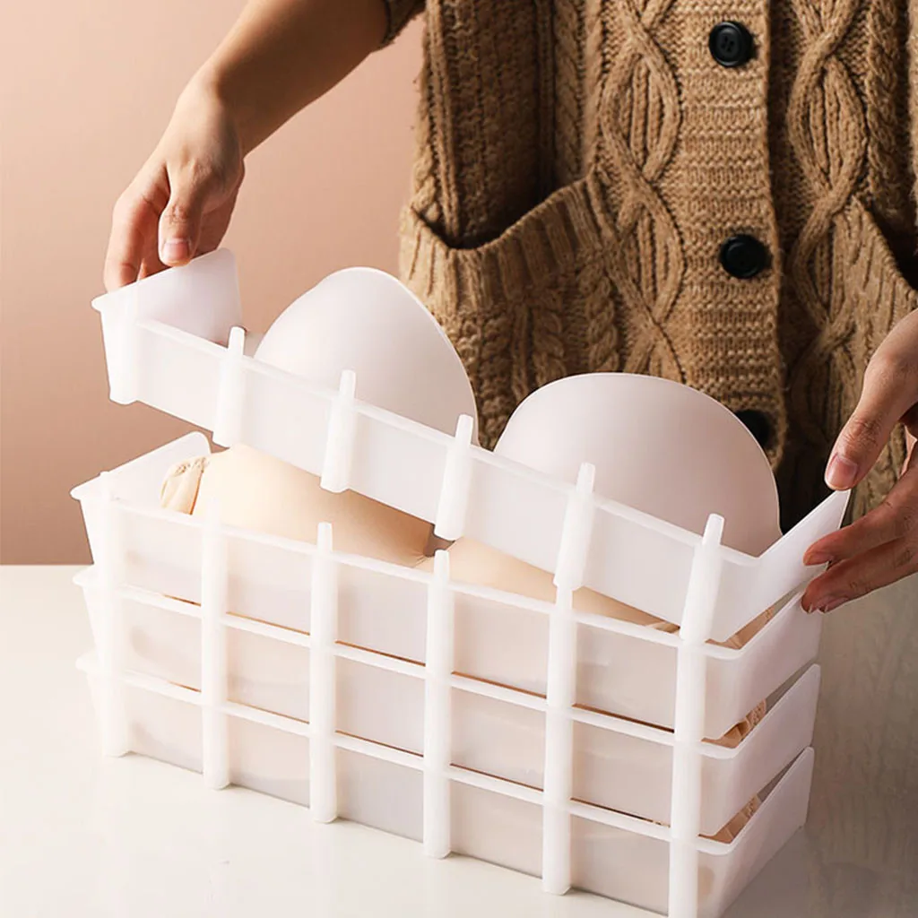 

2019 New 6 Pcs Bra Storage Bracket Storage To Protect The Bra From Deformation Bra Finishing Box Storage