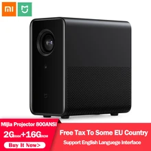 Проектор Xiao mi jia, 120 дюймов, mi Projection tv, 1080 P, 4 K, английский интерфейс, беспроводное подключение, Поддержка Dolby DTS-HD, 3D