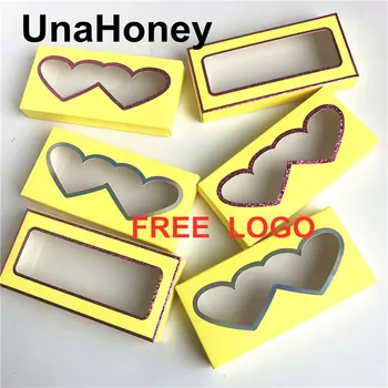 

New 50/100ps lashes box soft paper eyelashes packaging for 5D mink eyelashes paper box makeup empty free logo laser