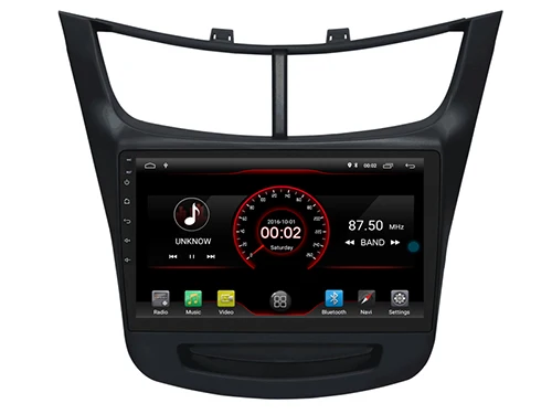 AVGOTOP Android 9 Bluetooth GPS Автомобильный радиоприёмник dvd-плеер для CHEVROLET SAIL