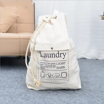 

Clothing Bedside Storage Bag Creative Home Canvas Harness Pocket Home Living Goods Travel Storage Backpack