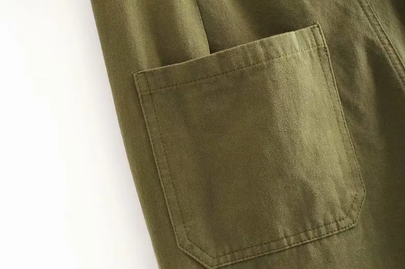 Новый дизайн женские армейские зеленые брюки карго Брюки наивысшего качества в винтажном стиле Карманы Брюки милитари Sweatpant женская