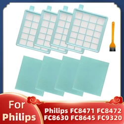 Substituição lavável da esponja do filtro de hepa para fc8470 fc8471 fc8475 fc8630 fc8645 fc9320 fc9322 aspirador de pó peças hoover