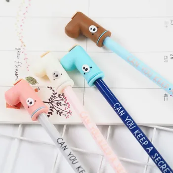 

24PCS Light Big Head Set Gel Pens Stationery Kawaii School Supplies