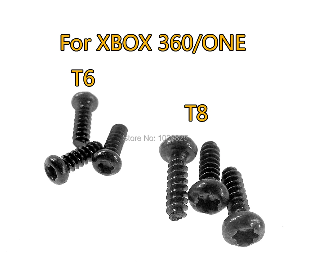 T8 T6 Viti Di Ricambio Per Xbox360 Xbox Un Controller Di Riparazione Parte 1000 Pz/Lotto