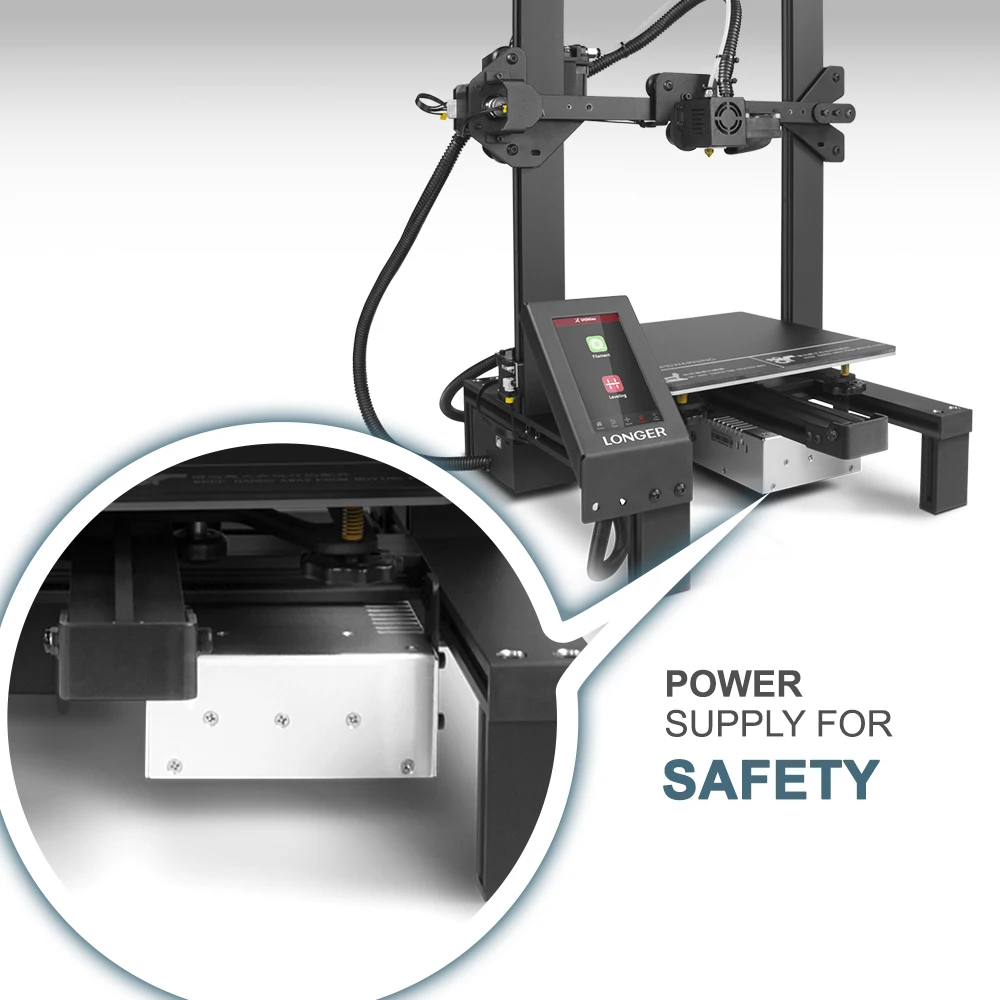 LONGER LK4 Pro Open Source 4 3 Full Color Touch Screen Full Metal FDM 3D Printer 2