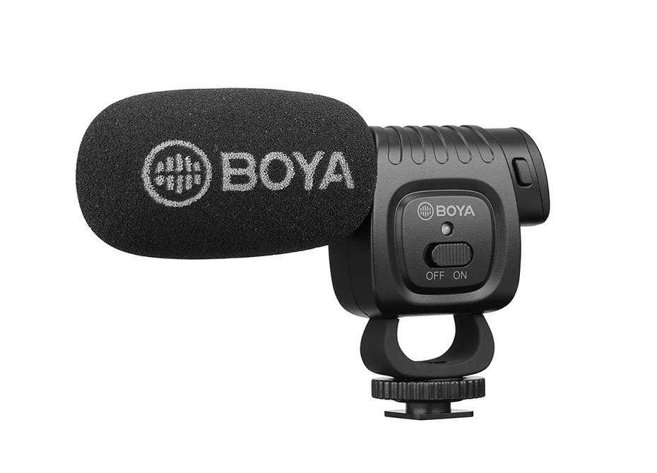 Boya BY-BM3011 On Camera Cardioid Condenser Microphone Audio Video Mic for Canon Nikon DSLR PC Smartphone Live Streaming Vlog