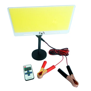 

COB LED Panel Light 110W 12V Remote Control Integrated Lamp Source Soft Balanced Outdoor Camping Tent Lighting