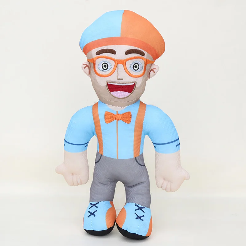 10 шт./компл. Blippi плюшевые игрушки мягкие игрушки для детского подарка косплей реквизит плюшевые куклы для детей подарок на день рождения 32 см