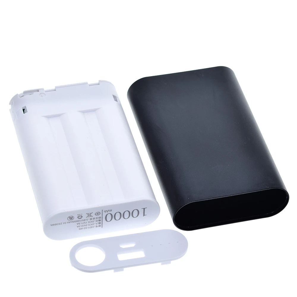 10000 мАч Алюминиевый Внешний Аккумулятор Чехол комплект 3x18650 зарядное устройство Diy коробка для Смартфона MP3 Электронная мобильная зарядка