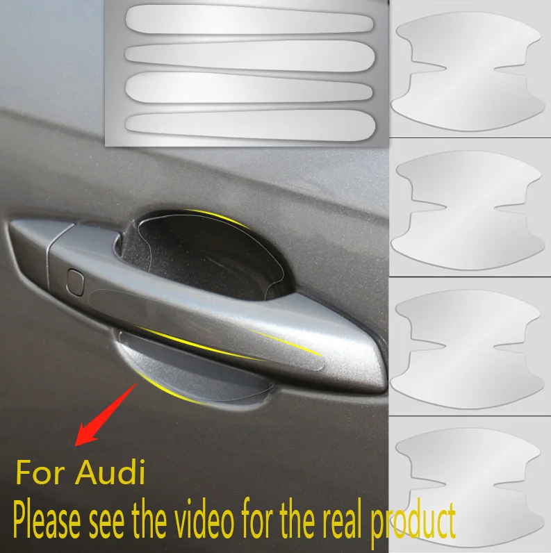 8 шт. автомобильные наклейки для Audi A1 A3 A4 A6 C6 B7 B8 B9 C5 Q2 Q5 | Автомобили и мотоциклы