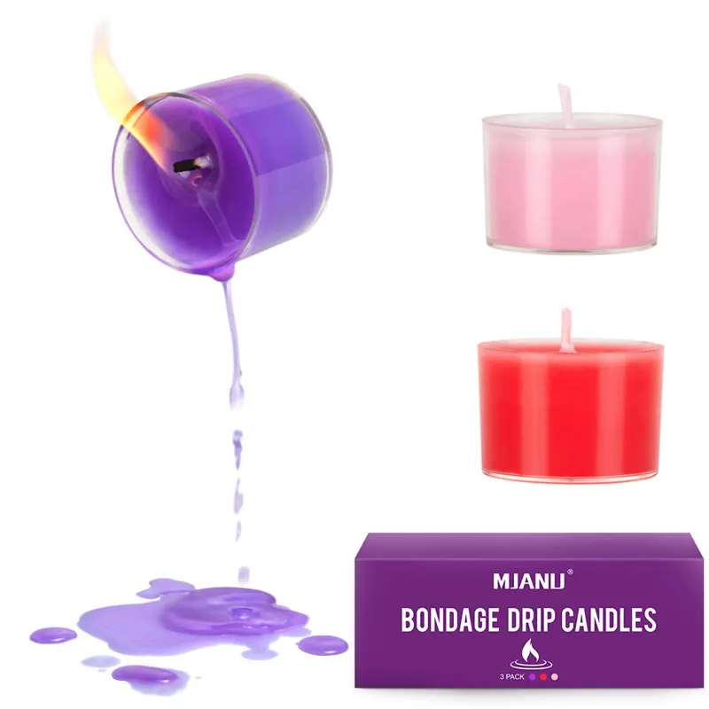 Dripping Wax Massage Oil Spell Love Couple Low Temperature Candles BDSM Sex Toys for Women Adult Games Romantic Exotic Porn